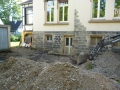 Bauarbeiten mittendrin