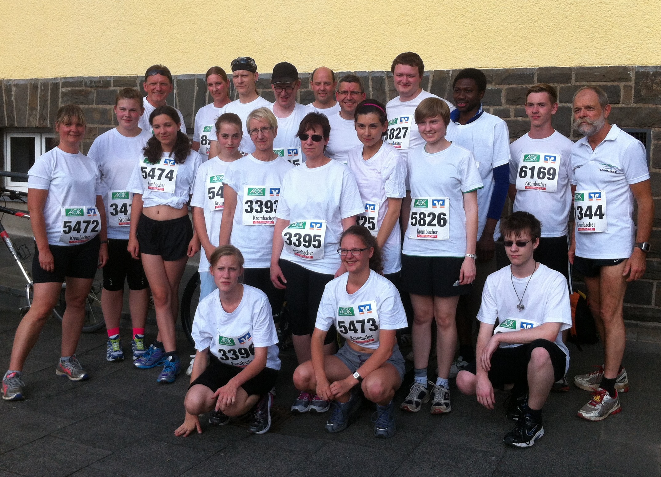 Firmenlauf 2013 Gruppenfoto GK