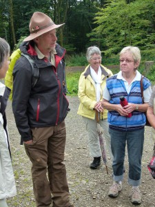 Unsere Wandergruppe am 19.  Juli 2015 auf dem Rothaarsteig