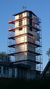 Glockenturm Renovierung Frühjahr 2016