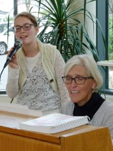 Zwei, die sangen und musizierten